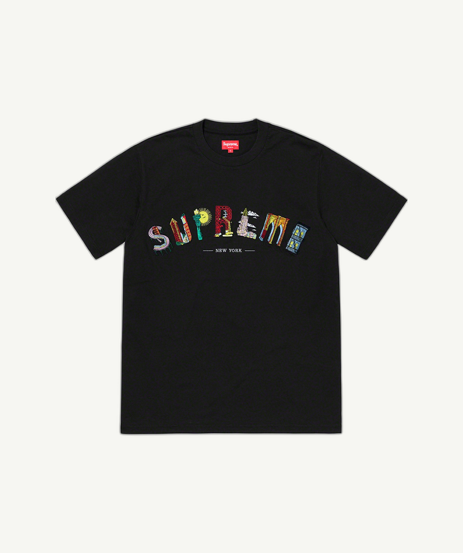 Supreme City Arc Tee 'Black'