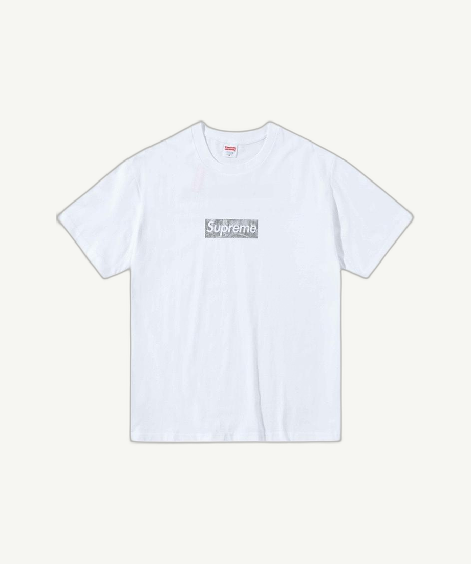 Supreme Chicago Box Logo Tee White